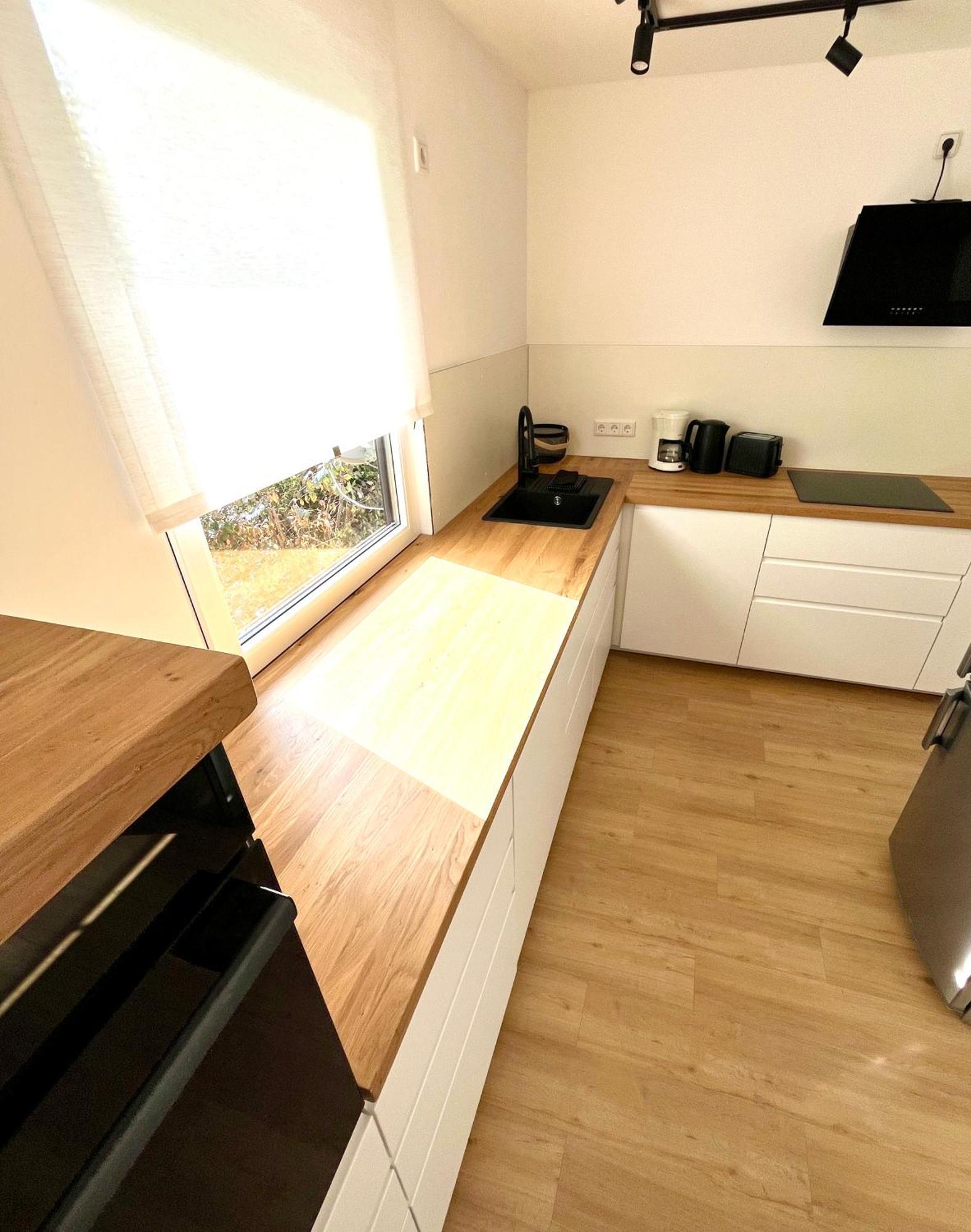 Unterleinach Ferienhaus Weinbergblick - Nahe Wuerzburg - 2 Schlafzimmer - Familienfreundlich - Terrasse מראה חיצוני תמונה