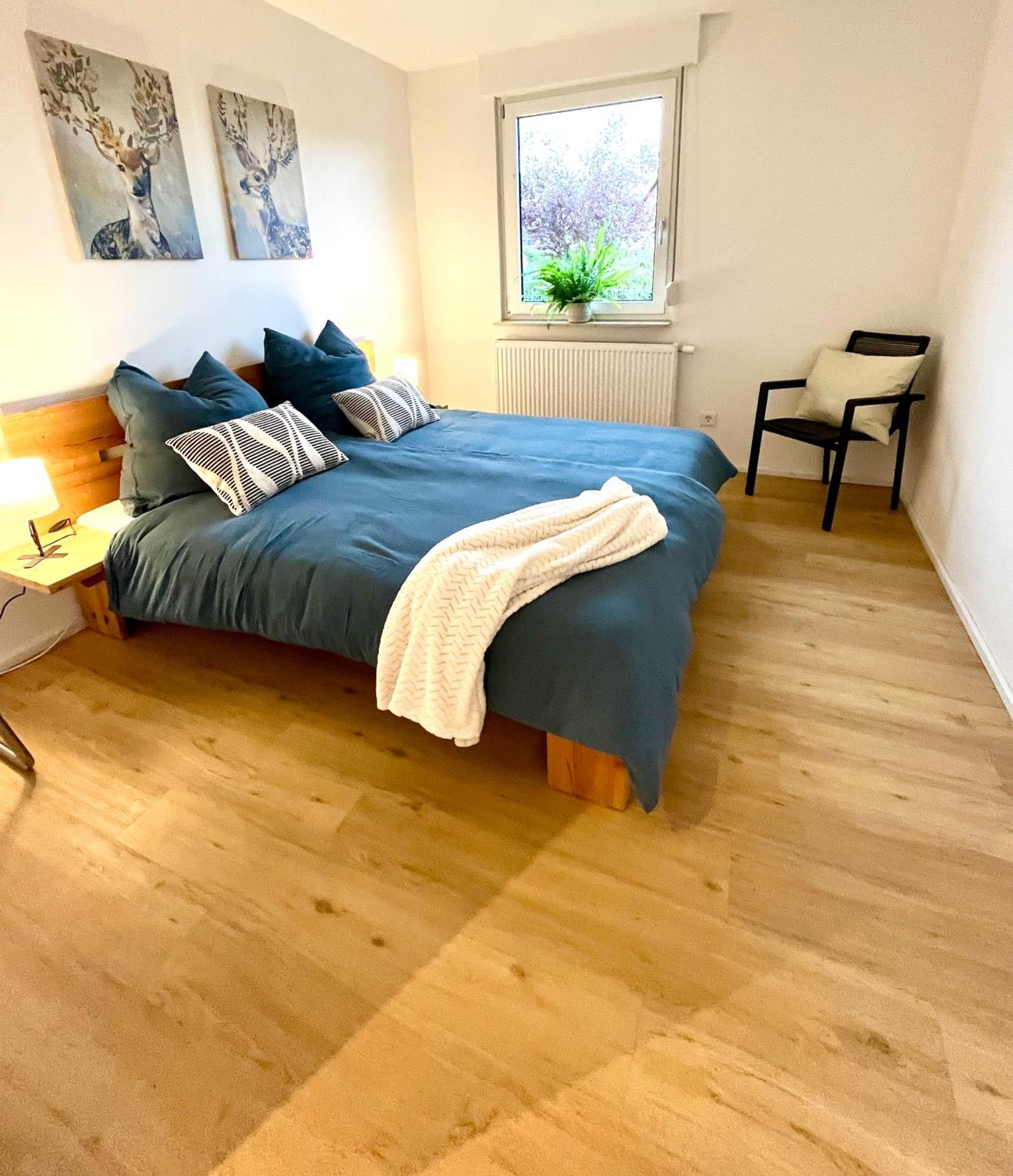 Unterleinach Ferienhaus Weinbergblick - Nahe Wuerzburg - 2 Schlafzimmer - Familienfreundlich - Terrasse מראה חיצוני תמונה